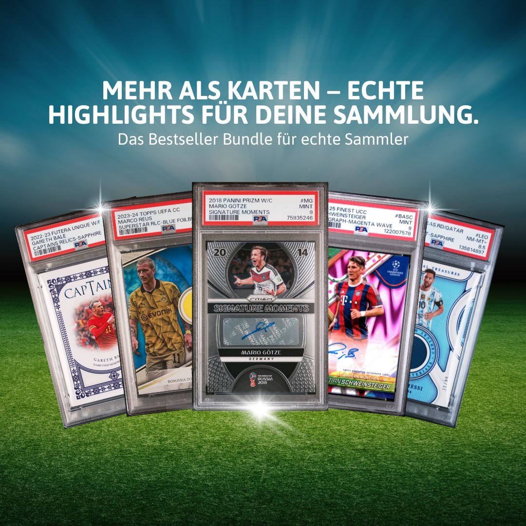 TheCardClub Adventskalender – 24 Türchen, 6 garantierte Memorabilia-Karten 🎄