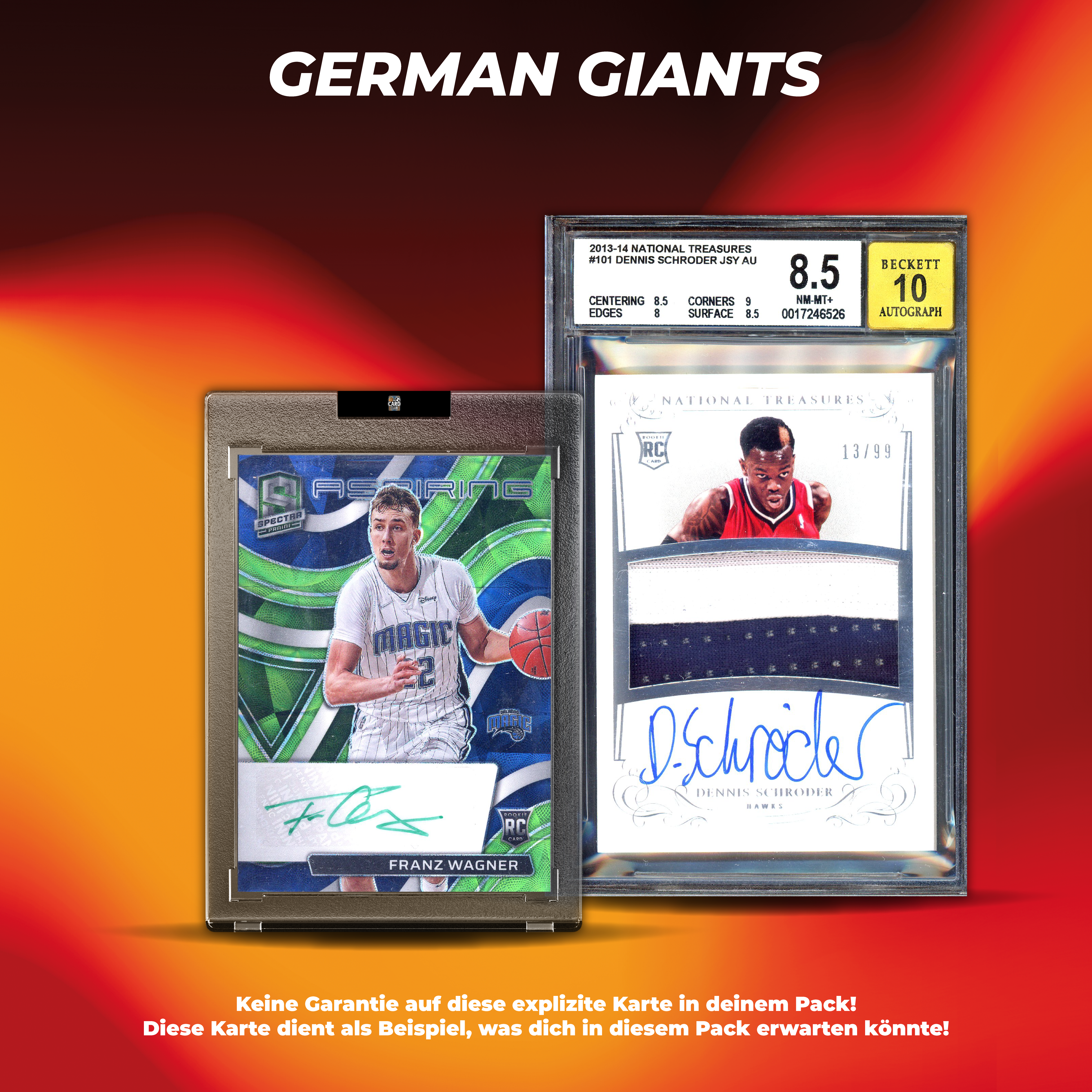 German Giants Mystery Pack - Basketball Edition