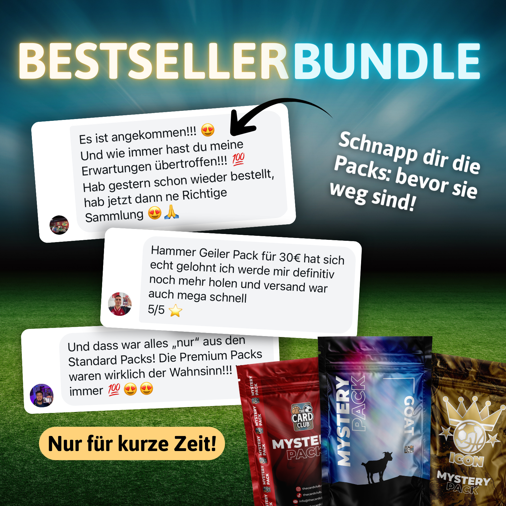 Baller Bundle – 3 packs. 3 hits. Maximum shooting level.