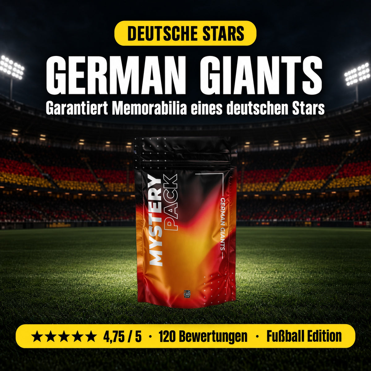 German Giants Fußball: garantierter Hit, 4,75 von 5 Sternen