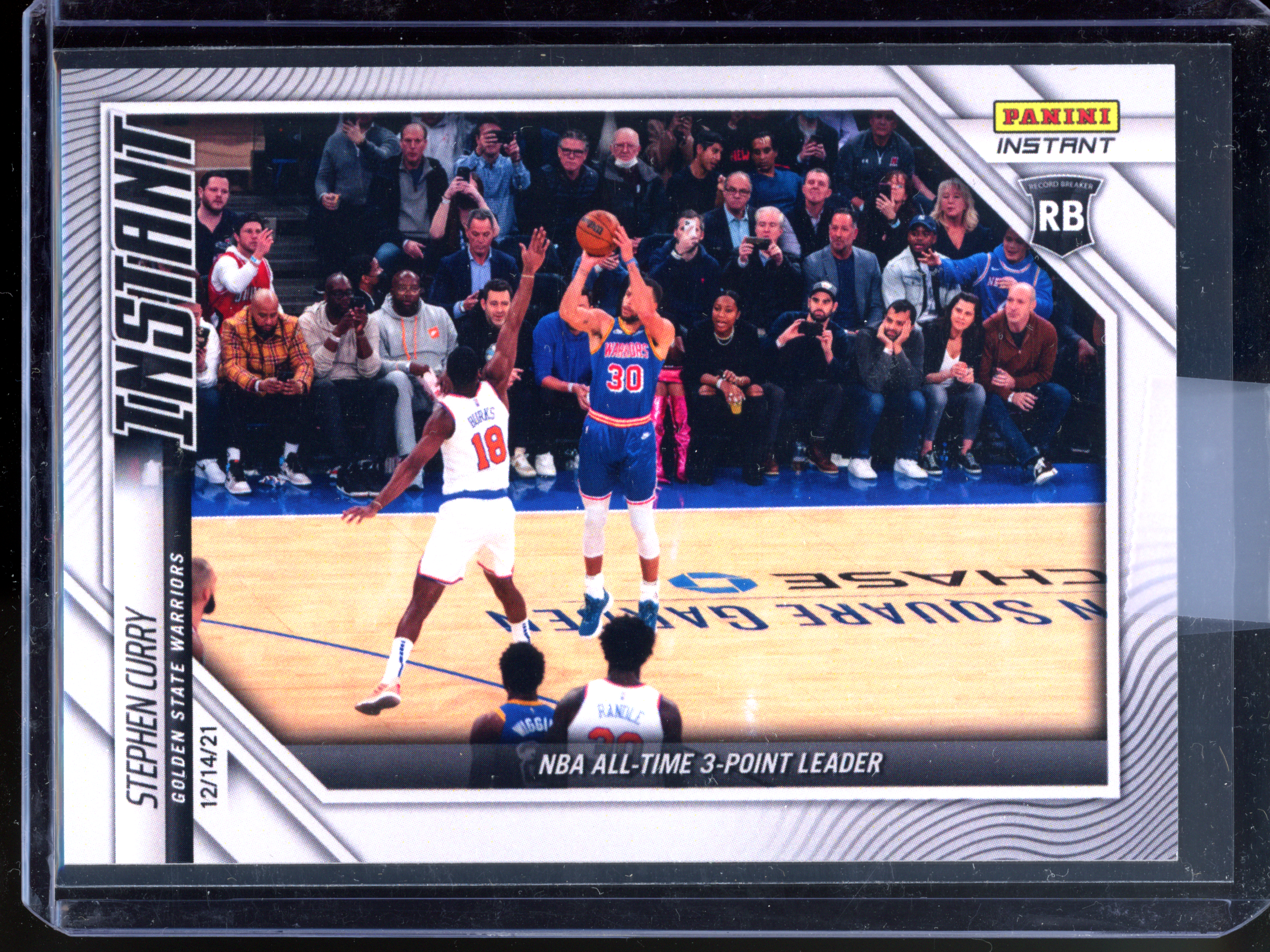 Stephen Curry All-Time 3-Point Leader - Limited to 5215 | 2021-22 Panini Instant
