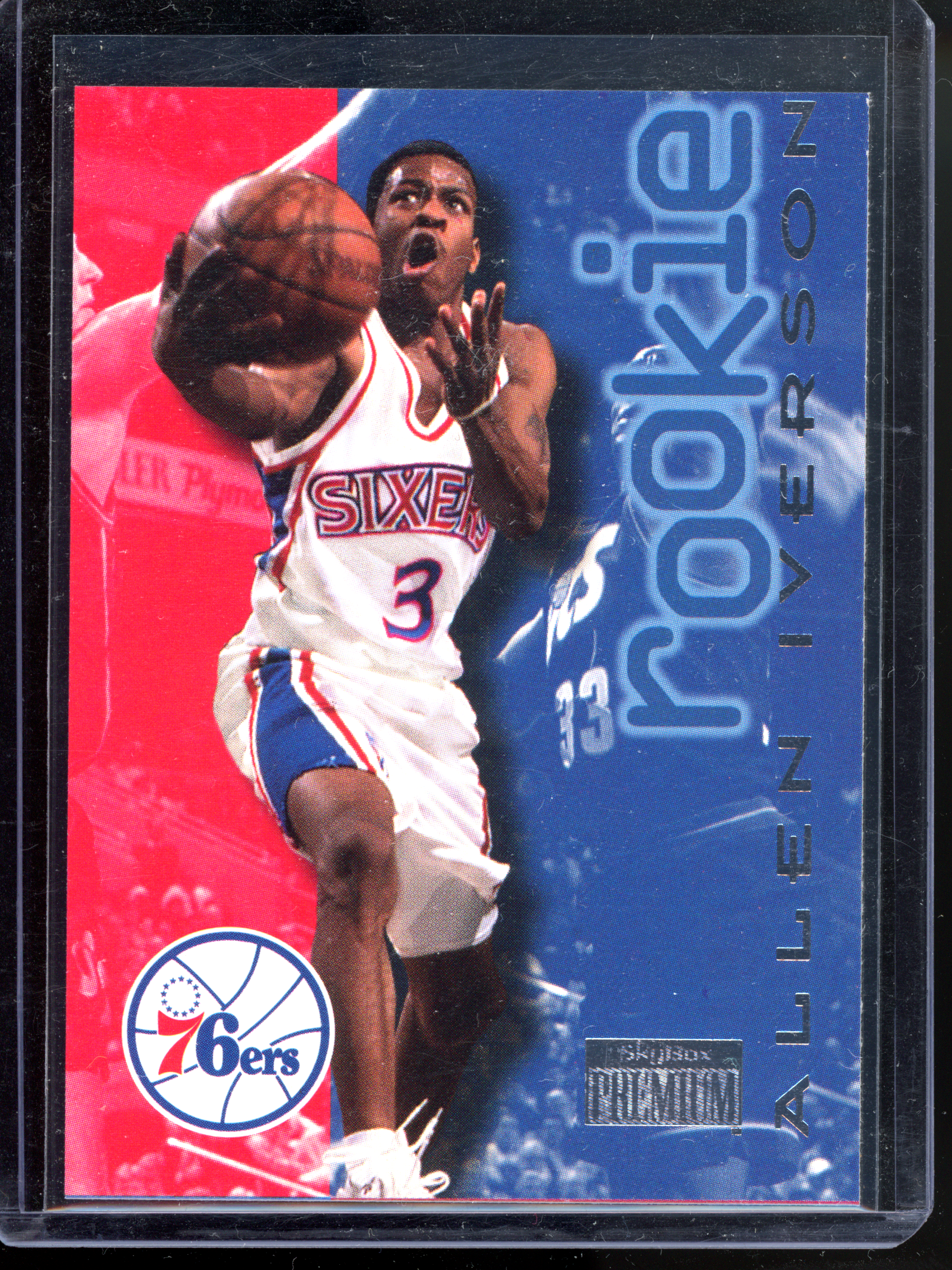 Allen Iverson Rookie Card I 1996-97 Skybox Premium