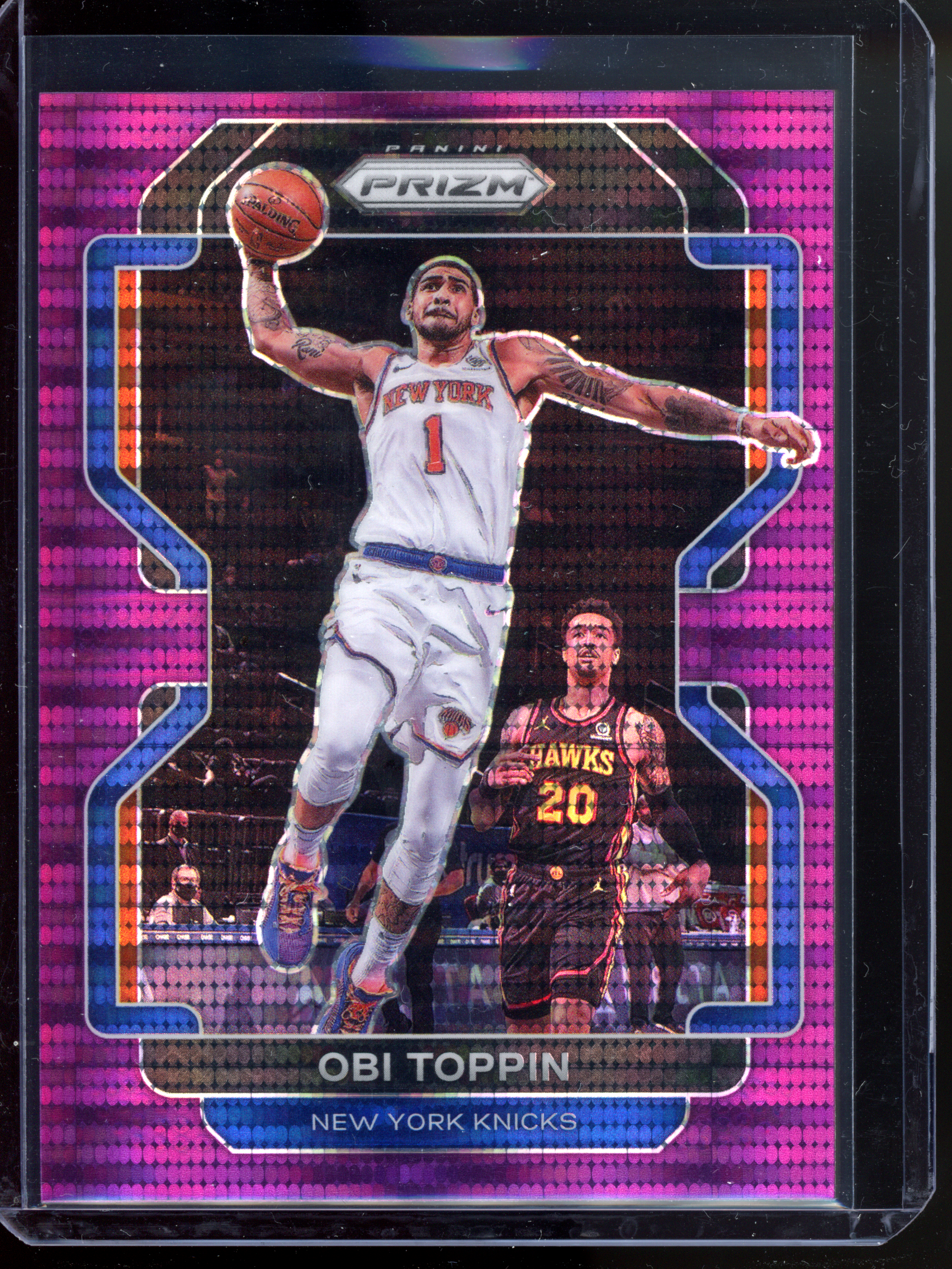 Obi Toppin Purple - Limited to 35 | 2021-22 Panini Prizm