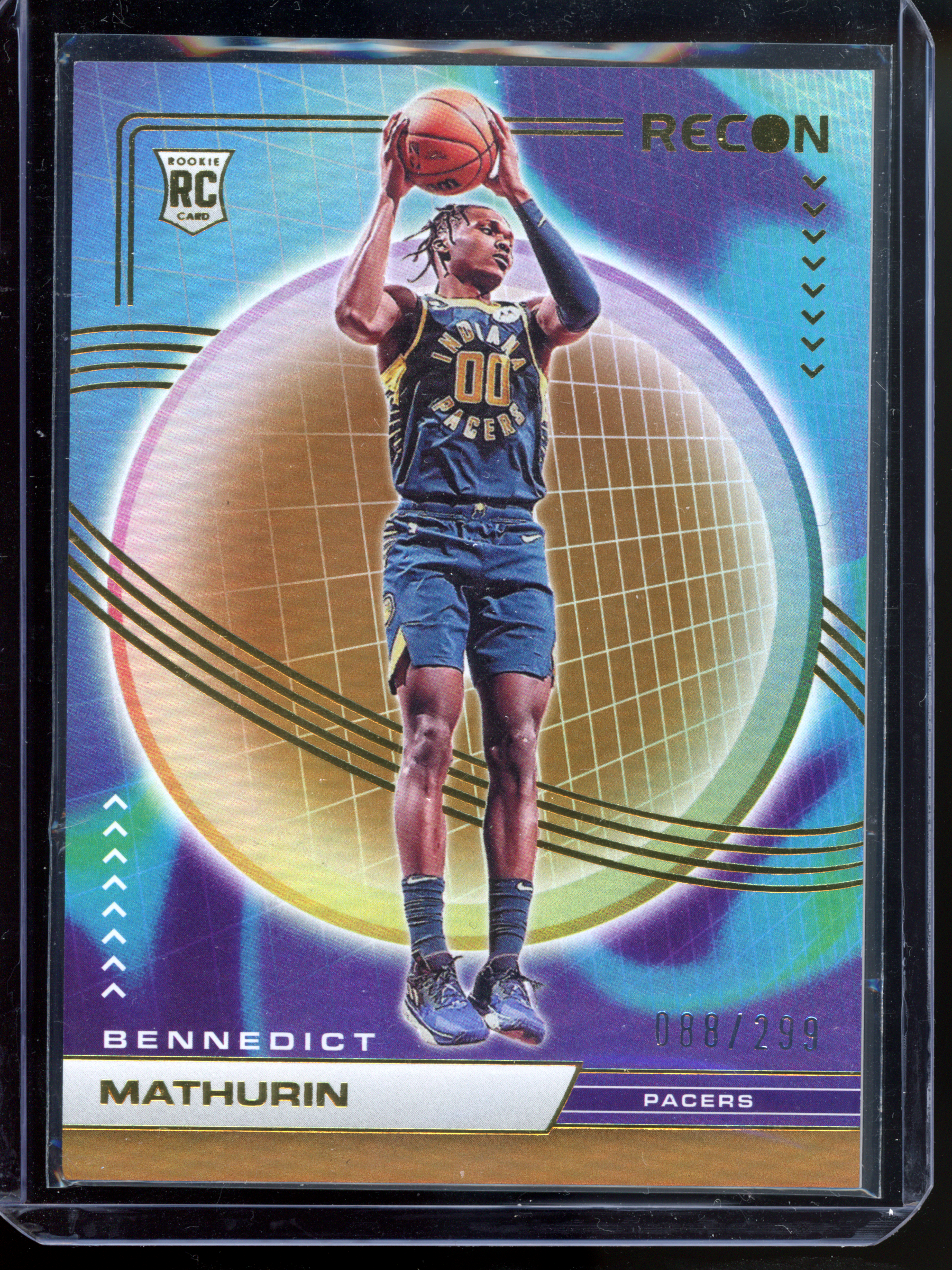 Benedict Mathurin Rookie - Limited to 299 | 2022-23 Panini Recon