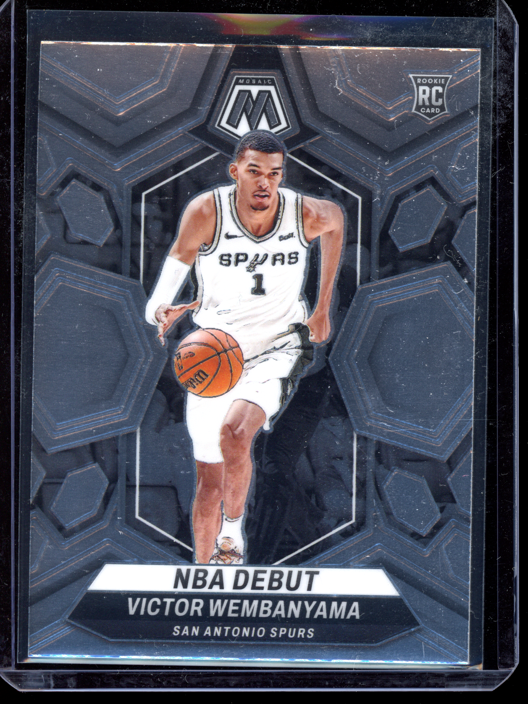 Victor Wembanyama NBA Debut Rookie Card I 2023-24 Panini Mosaic