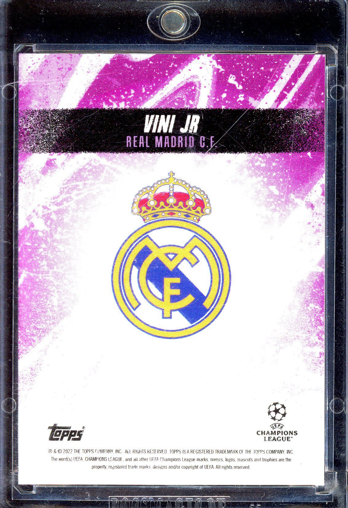 Vinicius Jr. Autograph - Limited to 25 - 2022-23 Topps Champions League