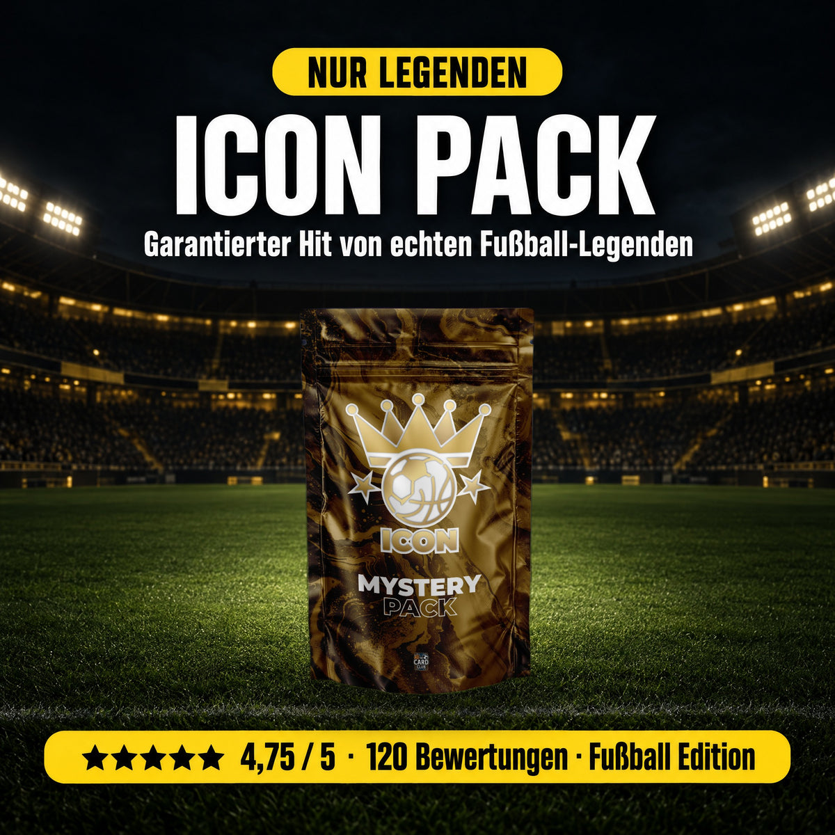 ICON Mystery Pack Fußball: garantierter Hit, 4,75 von 5 Sternen