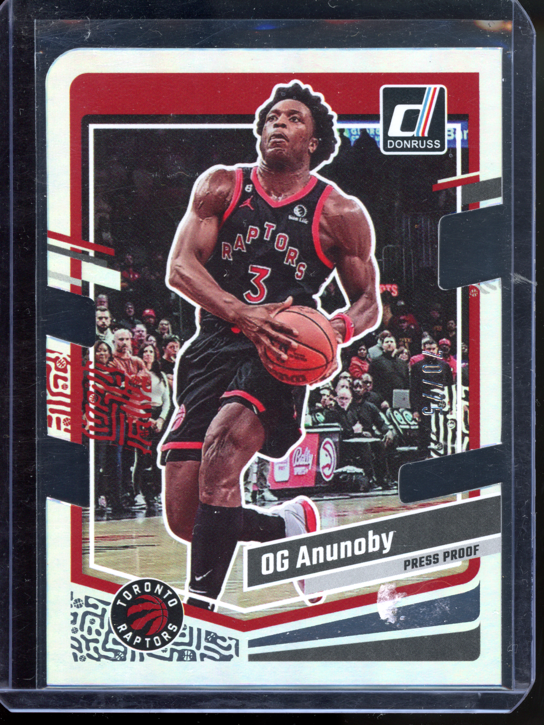 OG Anunoby Die-Cut - Limited to 75 | 2023-24 Panini Donruss