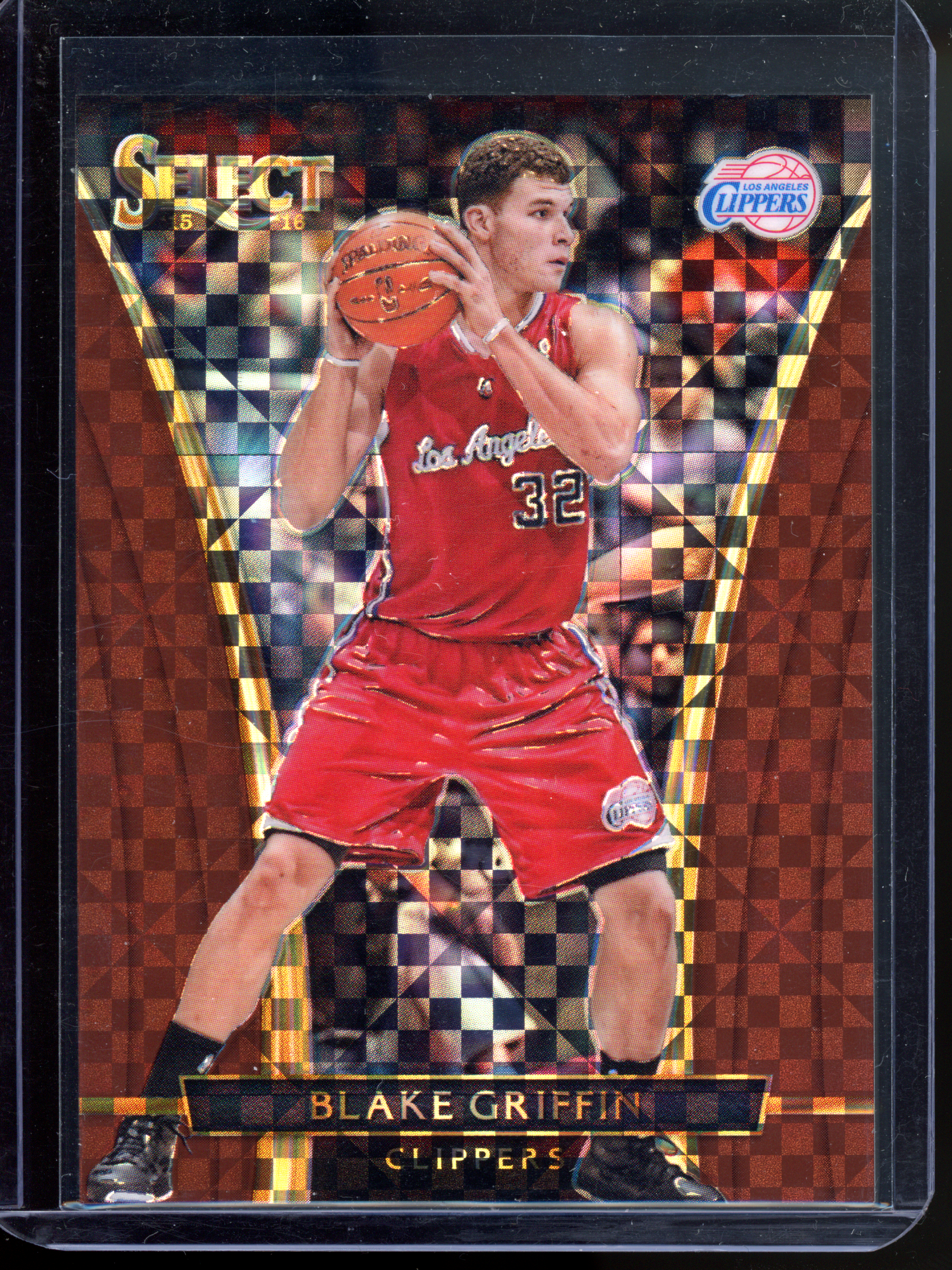 Blake Griffin Courtside Copper - Limited to 49 | 2015-16 Panini Select Prizm