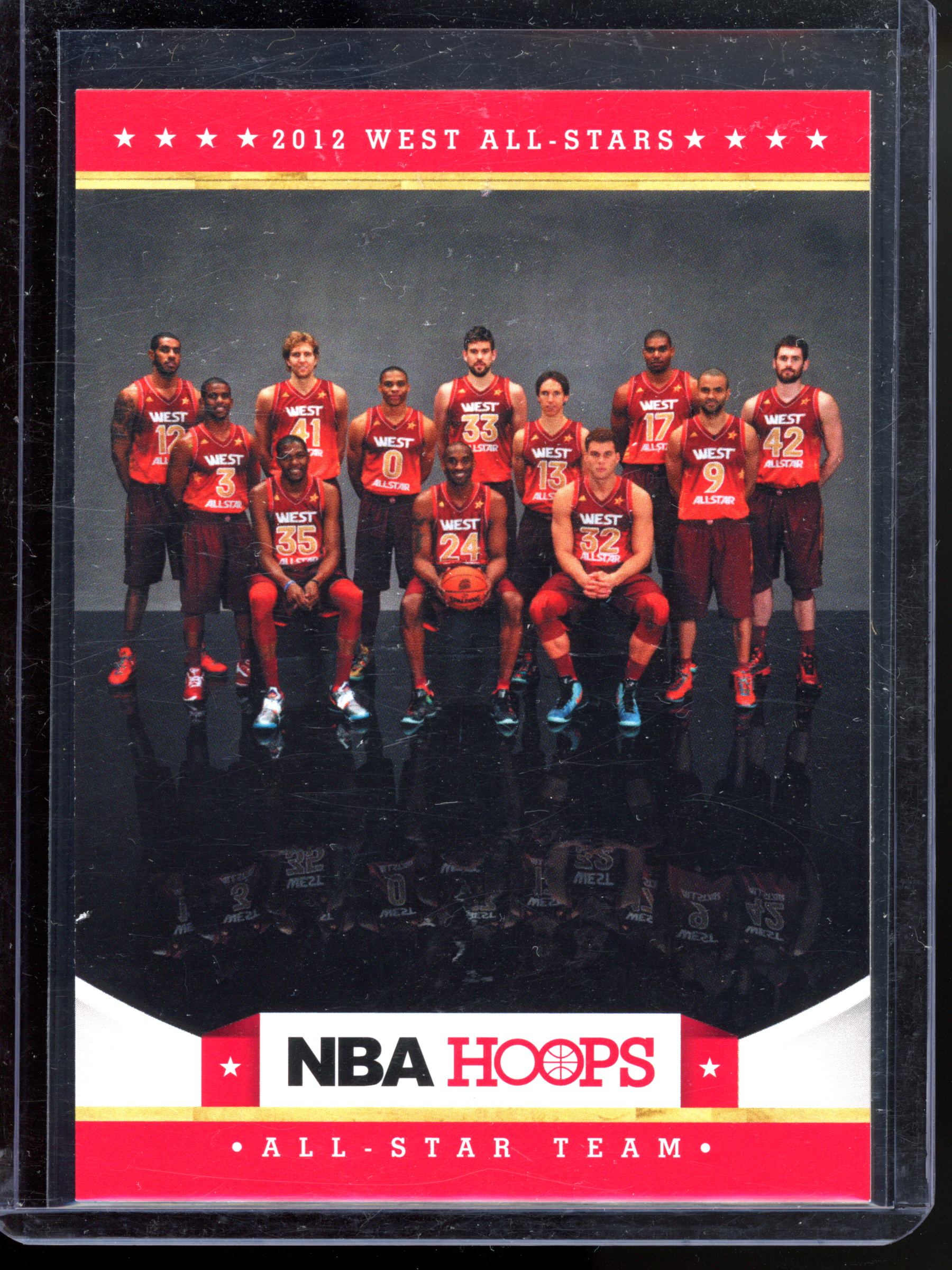 2012 West All-Stars with Dirk Nowitzki &amp; Kobe Bryant &amp; Russell Westbrook &amp; co.