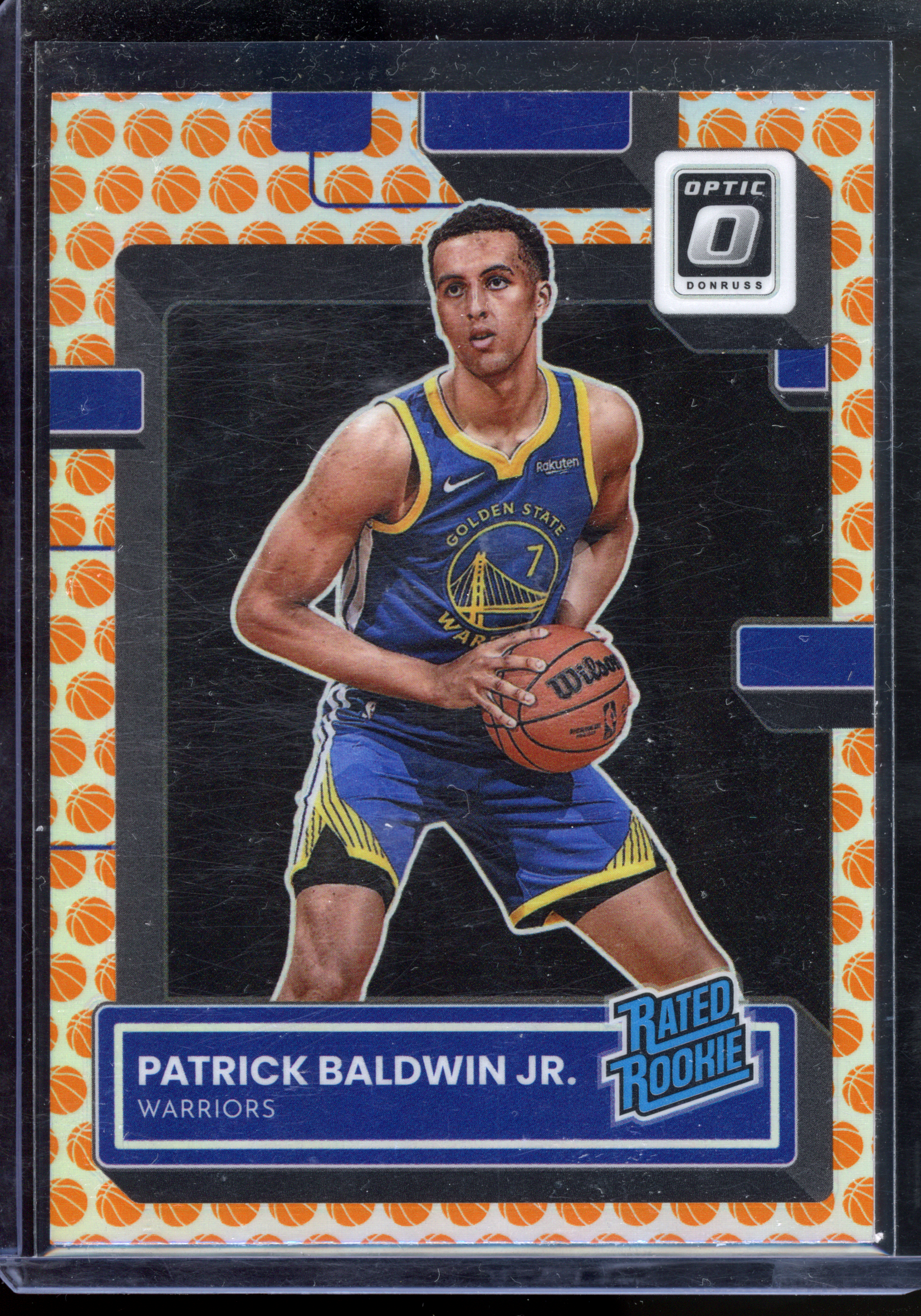 Patrick Baldwin Jr. Basketballs Prizm Rookie Card I 2022-23 Donruss Optic
