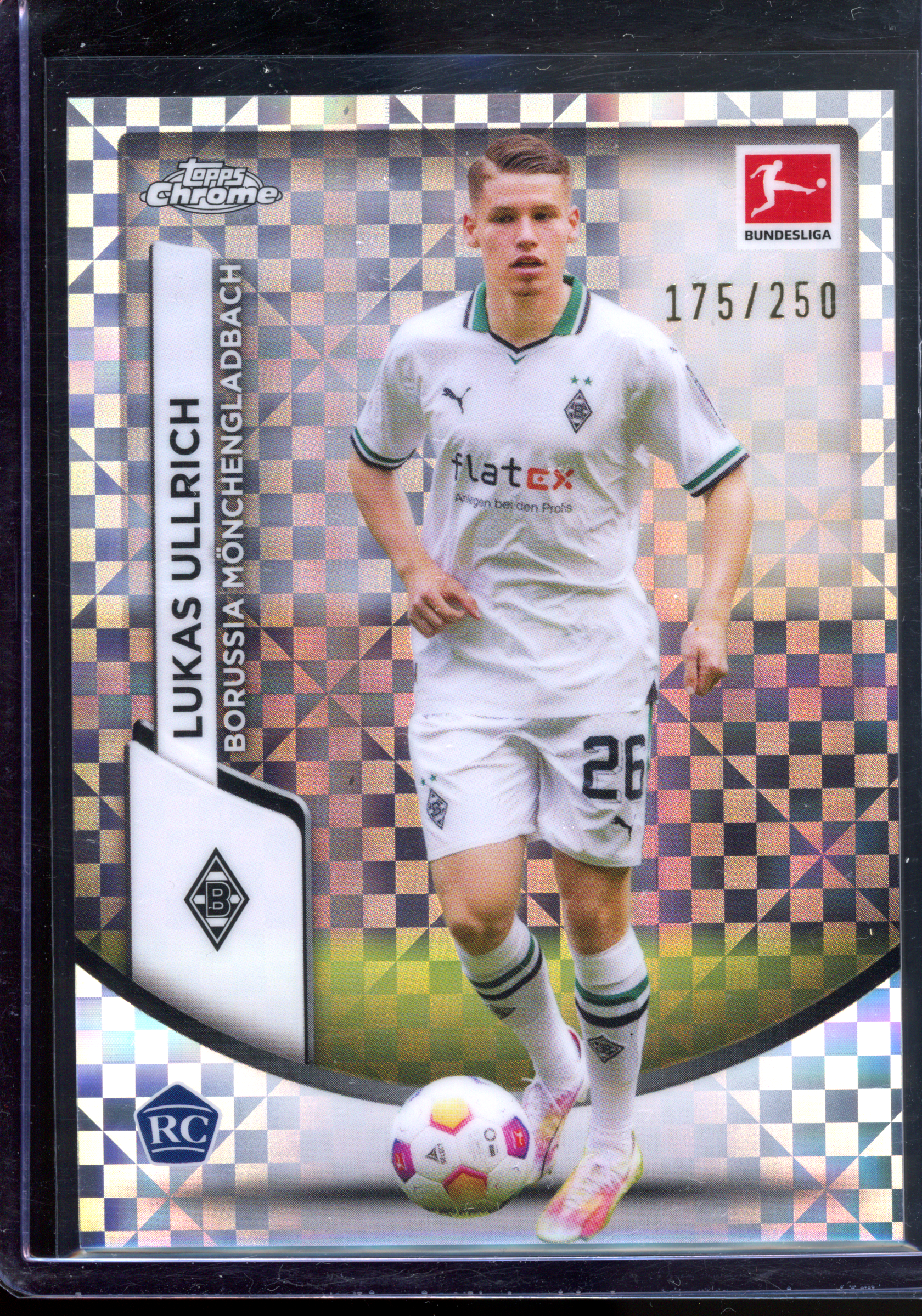 Lukas Ulrich Checkerboard Rookie - Limited to 250 | 2024 Topps Chrome Bundesliga