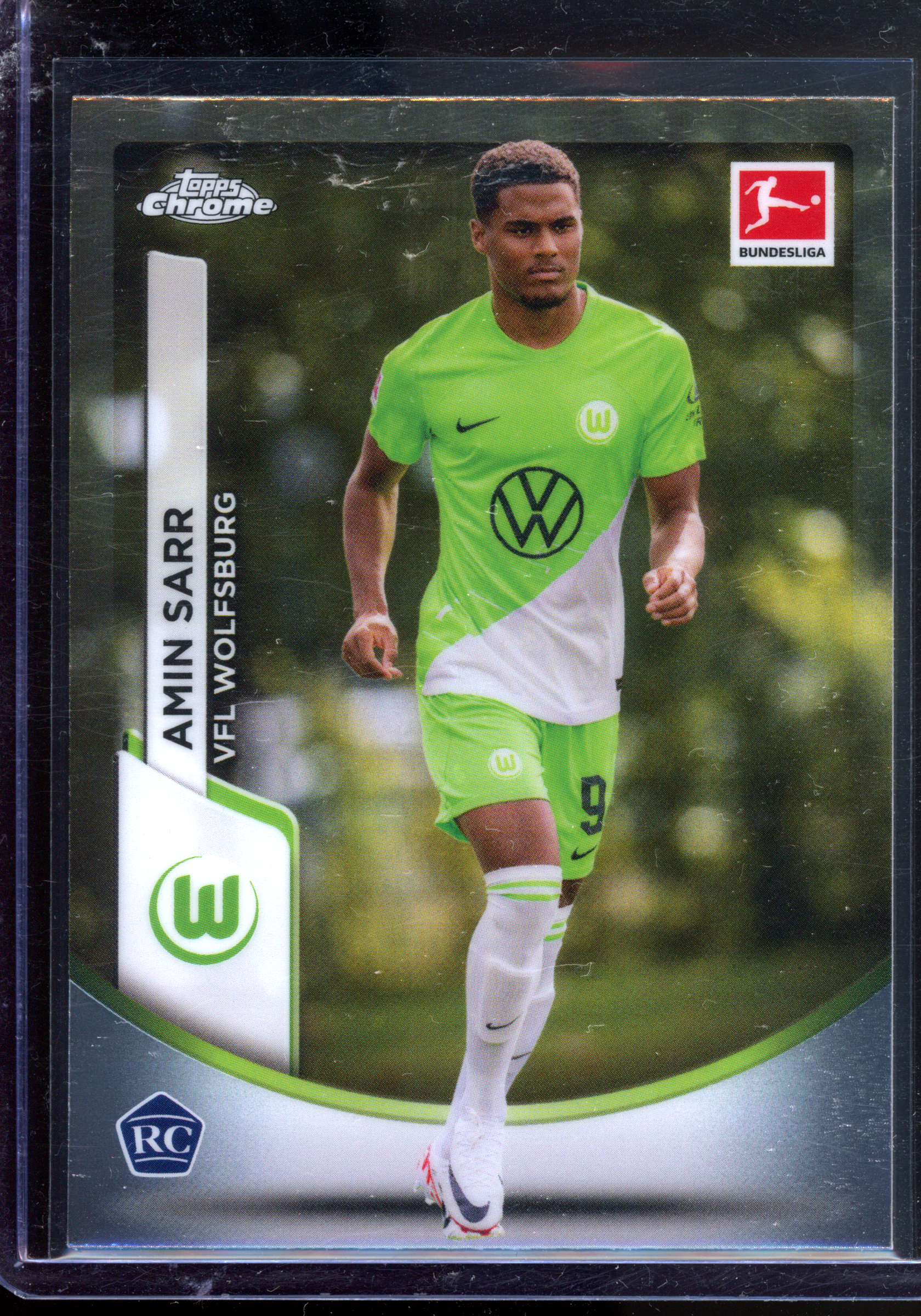 Amir Sarr Rookie Card I 2023-24 Topps Chrome Bundesliga