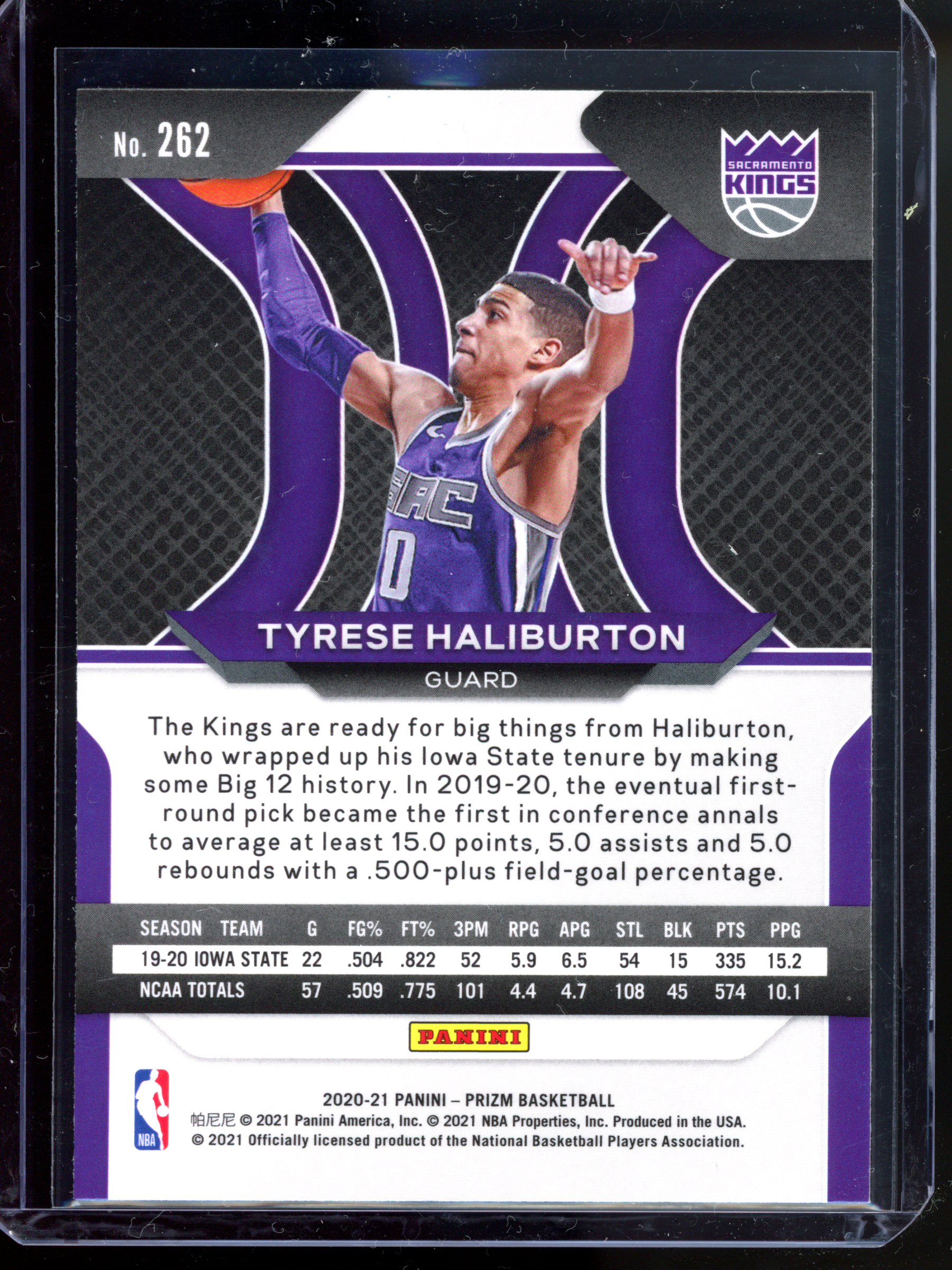 Tyrese Haliburton Rookie Card I 2020-21 Panini Prizm