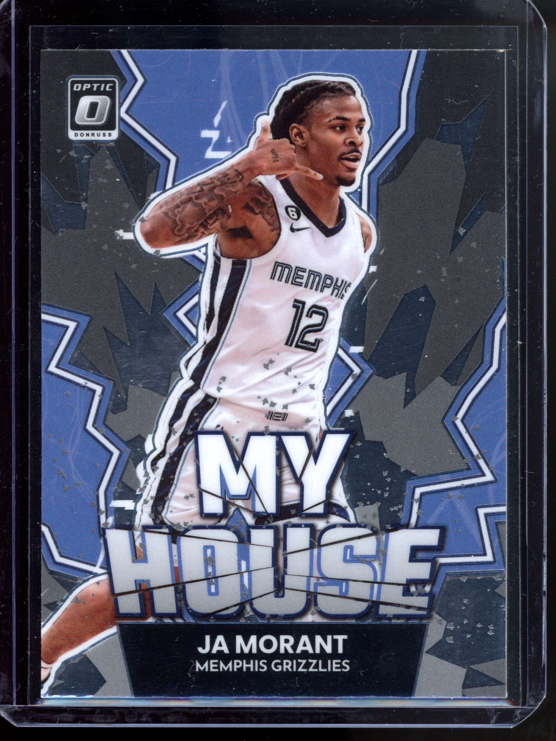 Yes Morant My House I 2022-23 Panini Donruss Optic