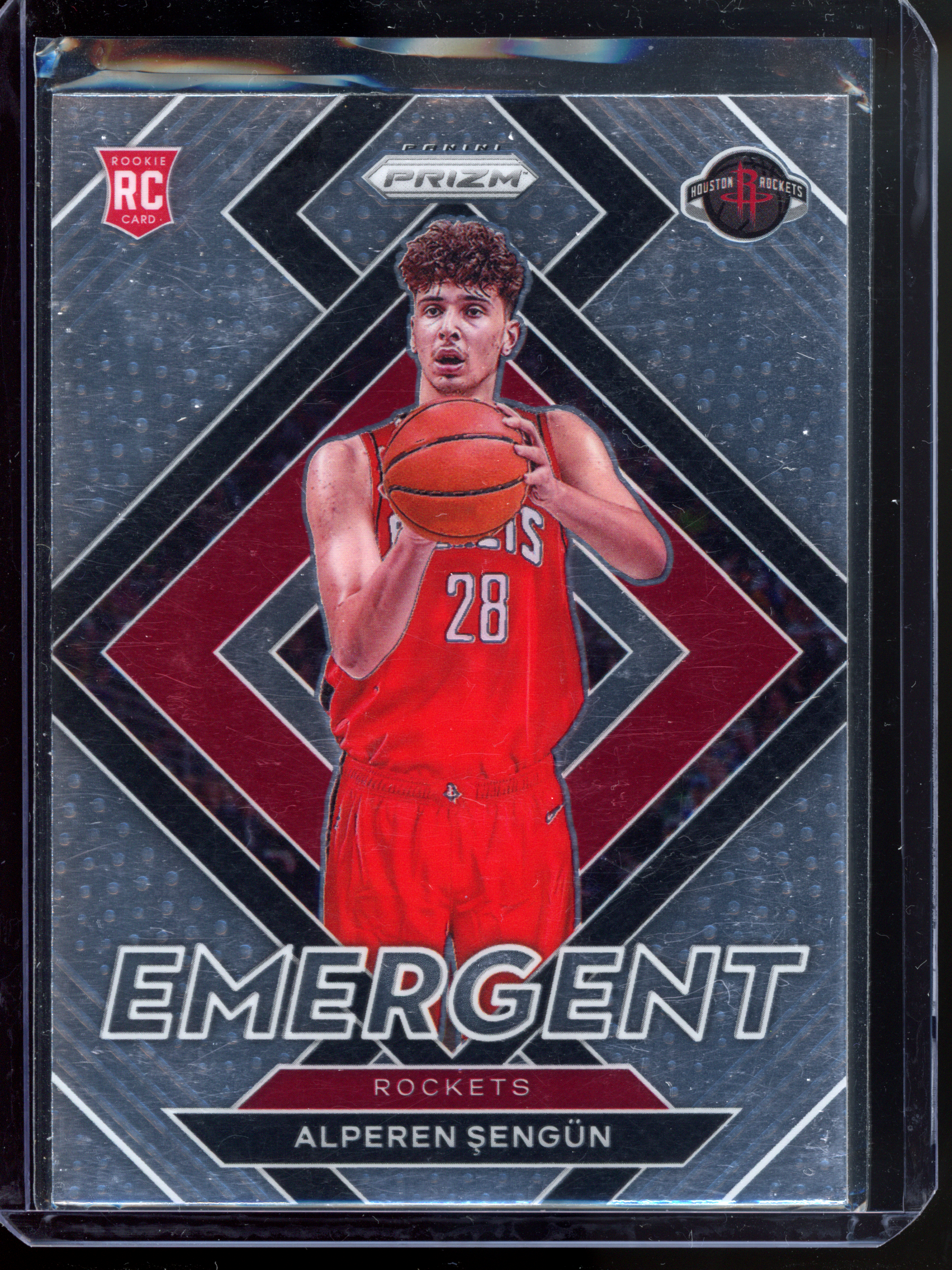 Alperen Sengün Emergent Rookie Card I 2021-22 Panini Prizm