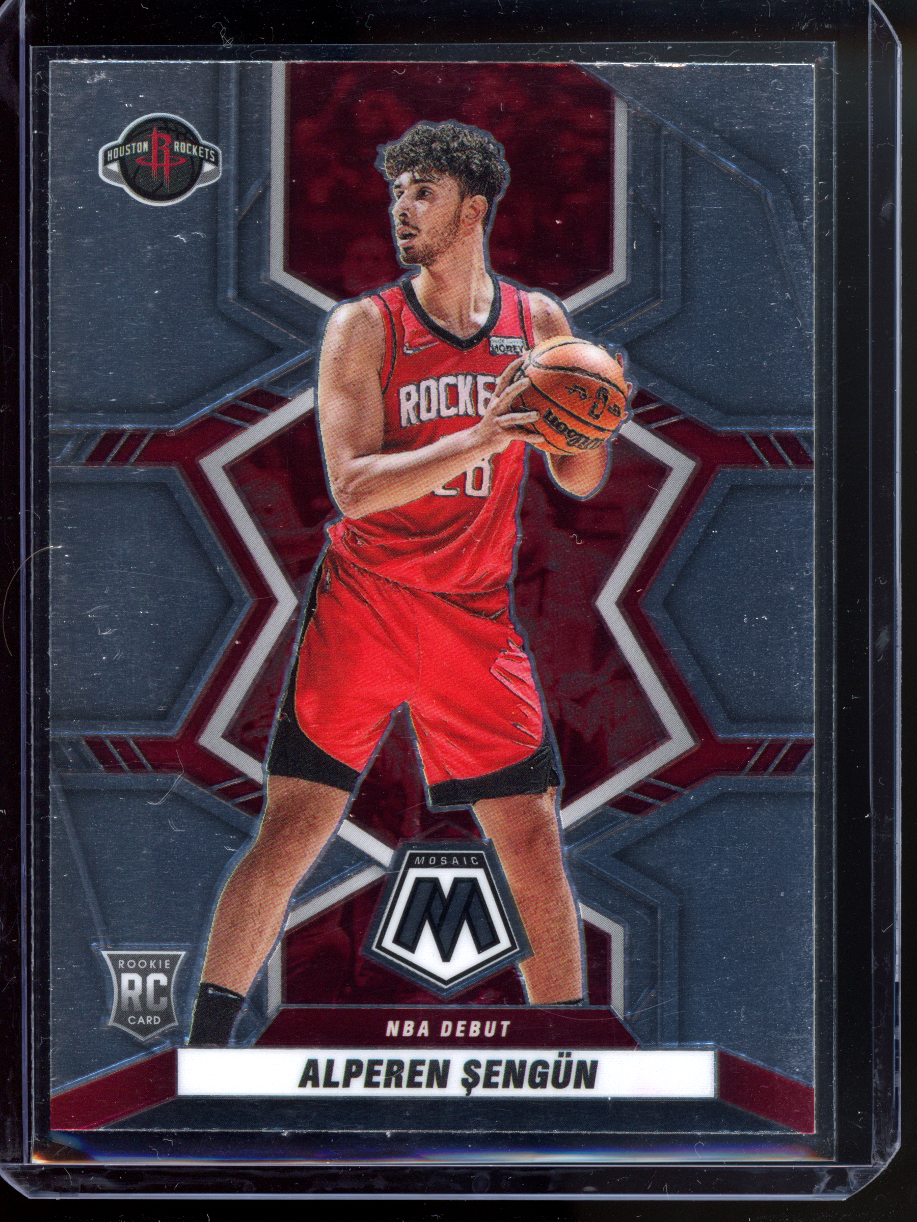 Alperen Sengün Rookie Card I 2021-22 Panini Mosaic