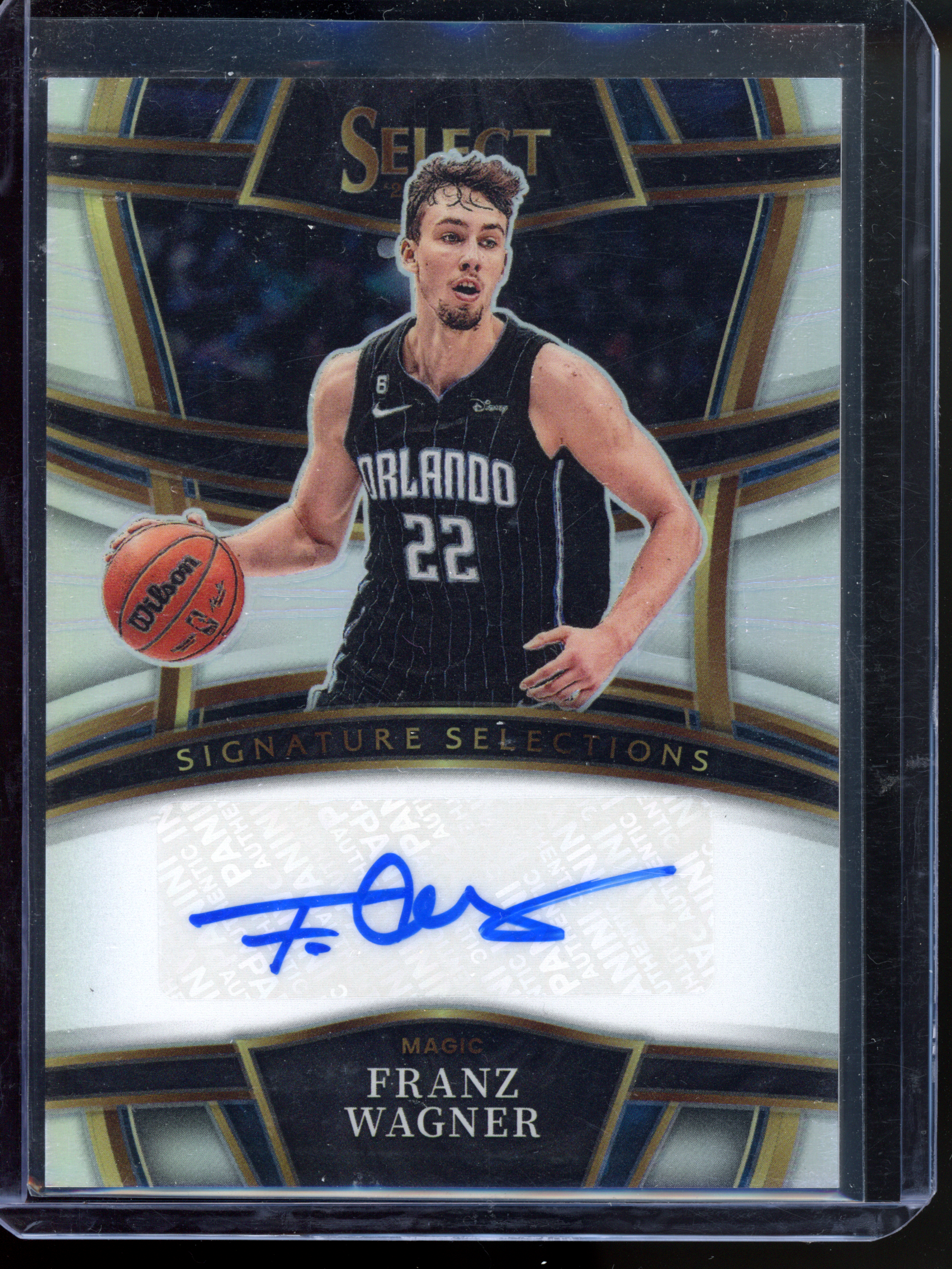 Franz Wagner Autograph Signature Selections I 2022-23 Panini Select