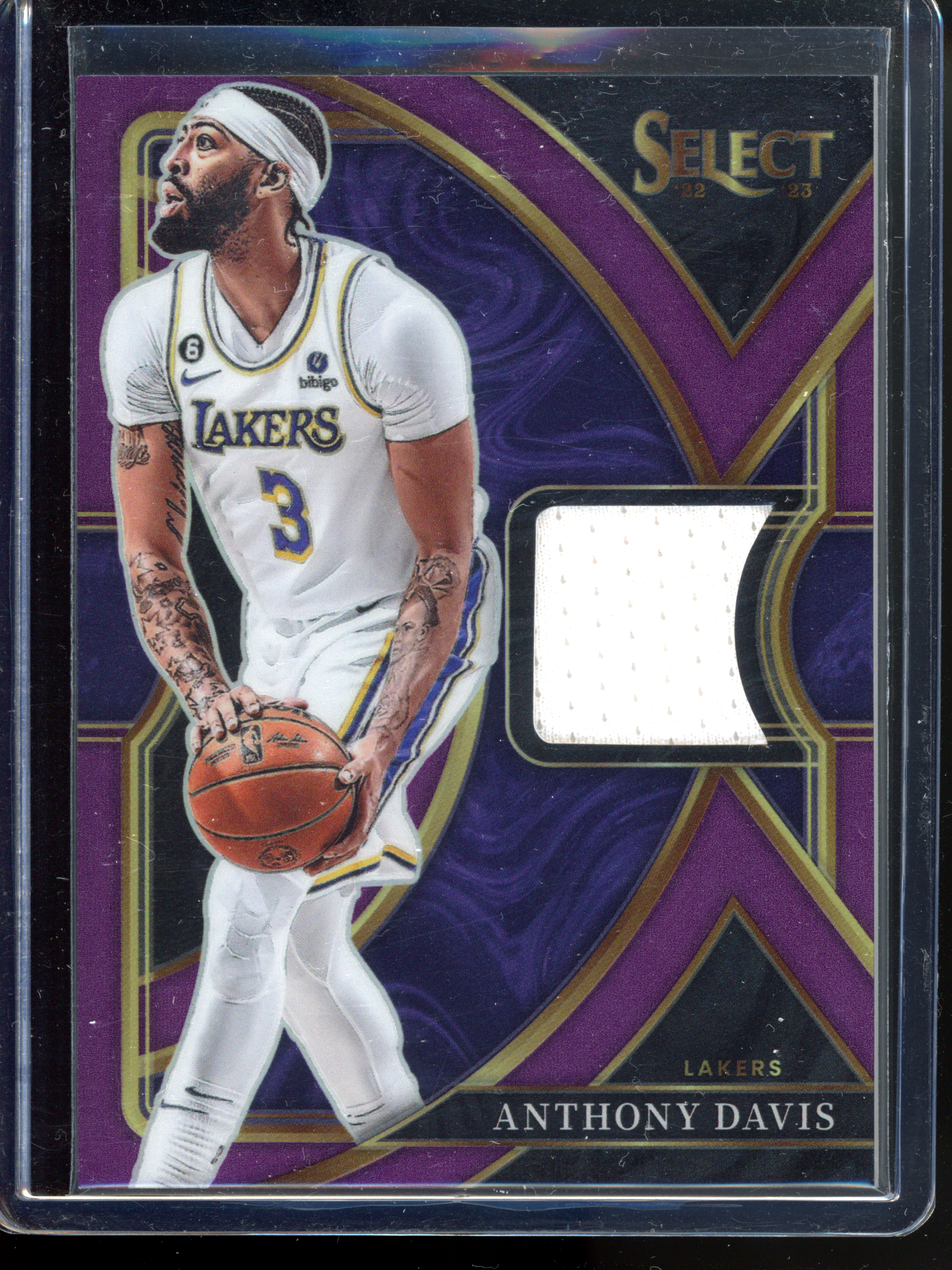 Anthony Davis Match-worn Jersey - Limited to 99 | 2022-23 Panini Select