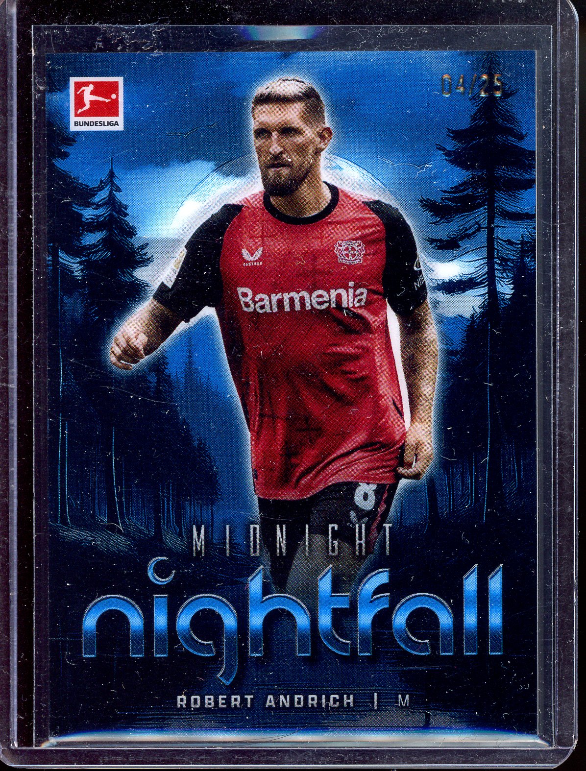 Robert Andrich Nightfall - Limited to 25 - 2025 Topps Midnight